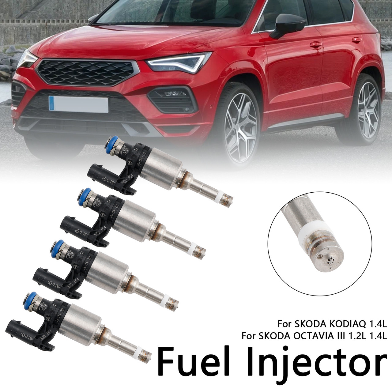 SEAT ATECA  IBIZA IV 4PCS Fuel Injector 04E906036Q Generic