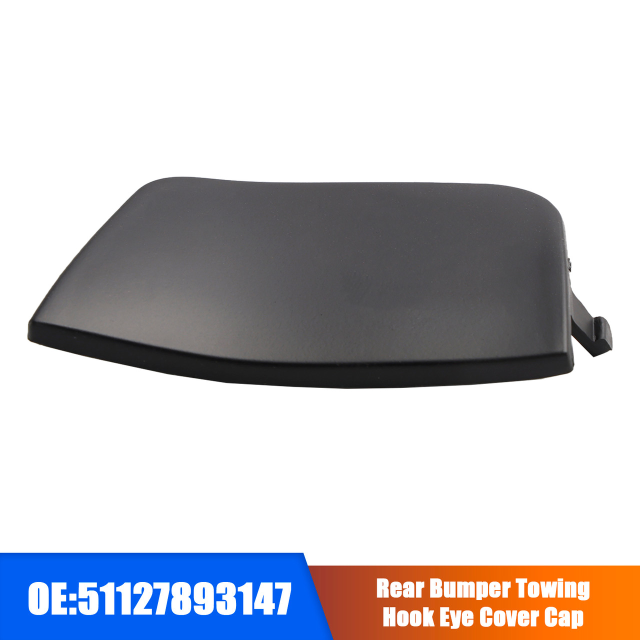 E93 3 Series Convertible (2007-2013) with M-Sport bumper Rear Bumper Towing Hook Eye Cover Cap