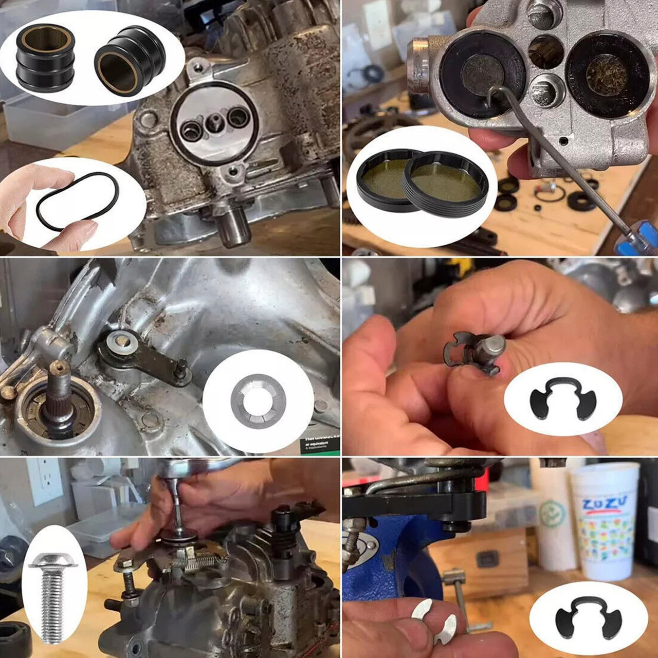 その他 5 Amazon.com: 72994 Transmission Seal Kit Hydraulic pump seals