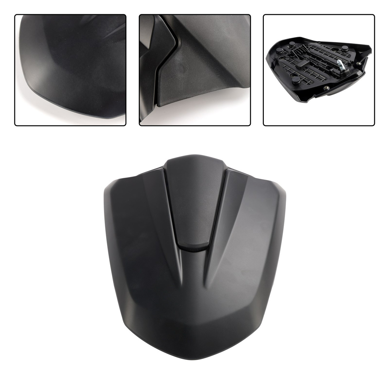 2024-2025 Daytona 660 Tail Rear Seat Cover Fairing Cowl Black Generic 2024-2025 Daytona 660 Tail Rear Seat Cover Fairing Cowl Black Generic
