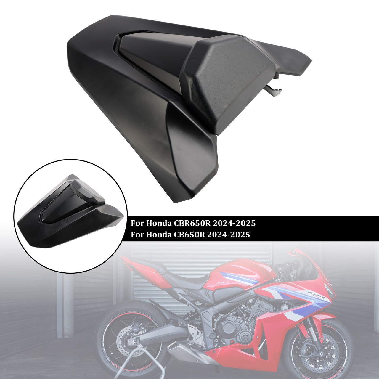 2024-2026 Honda CBR650R CB650R Rear Tail Seat Fairing Cover Matte