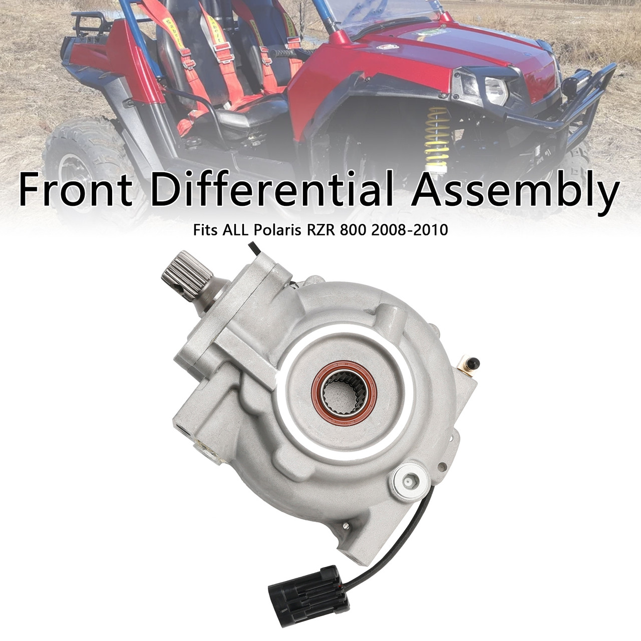 2008-2010 Polaris RZR 800 Front Gearcase Transmission Differential 1332803 Generic 2008-2010 Polaris RZR 800 Front Gearcase Transmission Differential 1332803 Generic