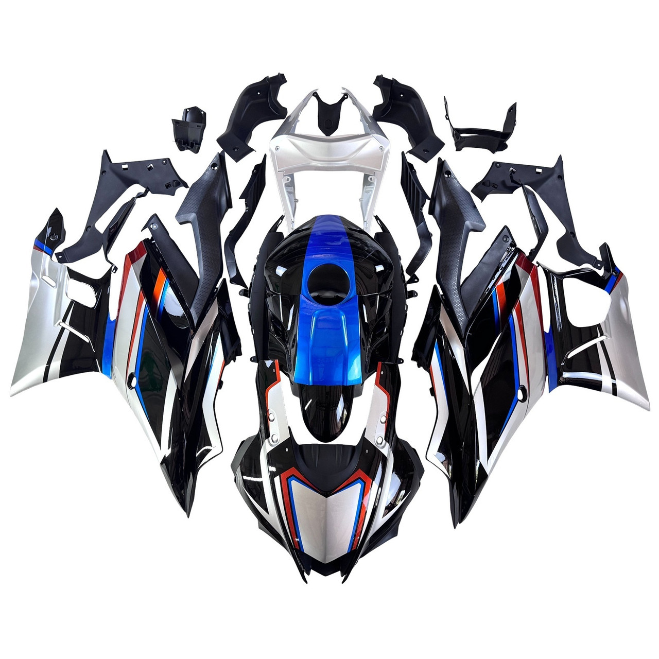 2022-2024 Yamaha YZF-R3 R25 Black&Grey Fairing Kit