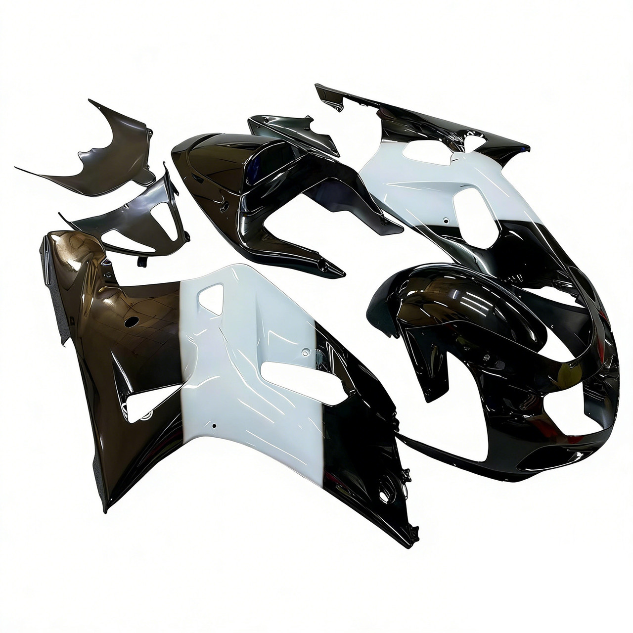2001-2003 GSXR600 2000-2003 GSXR750 K1 Suzuki White&Black Fairing Kit
