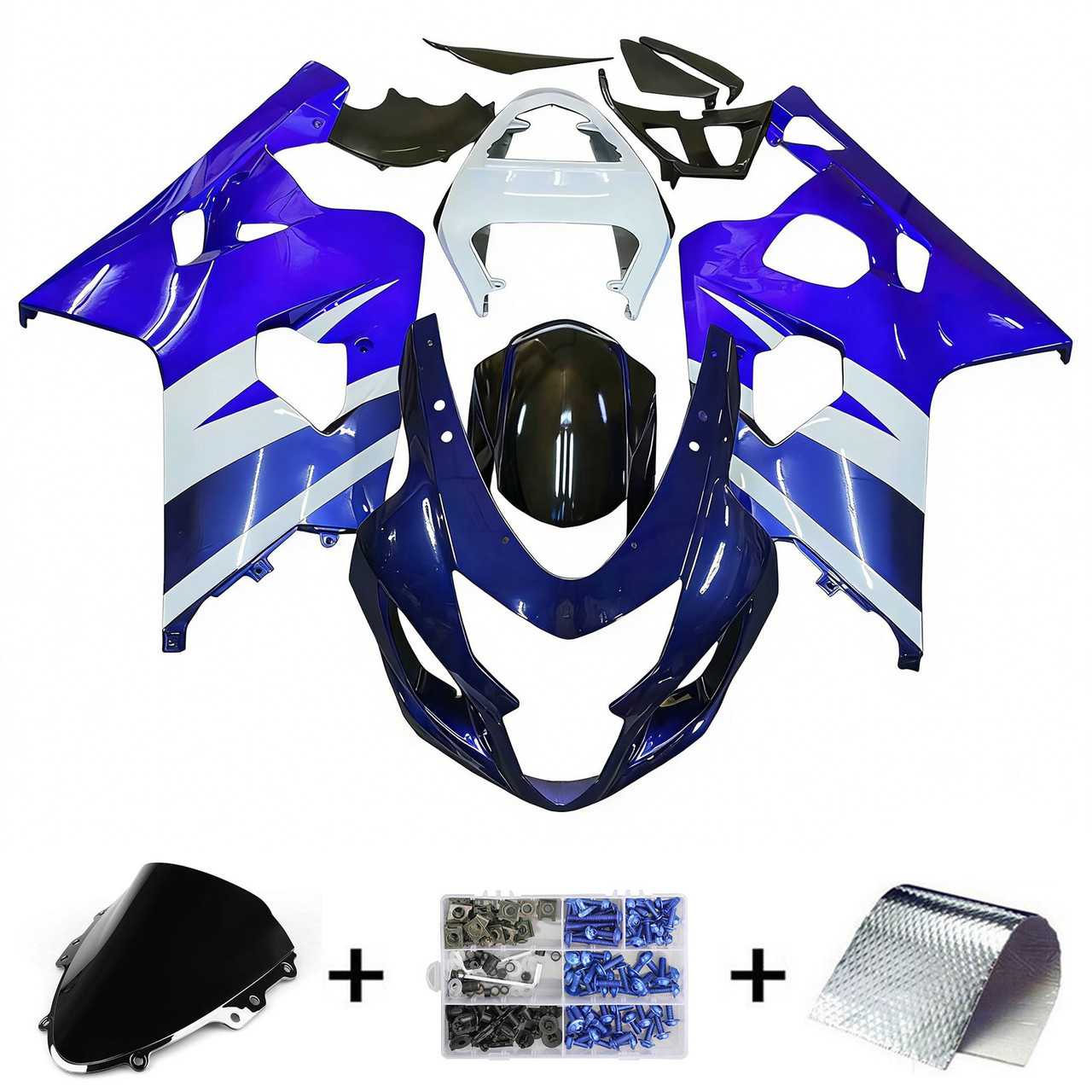 2004-2005 Suzuki GSXR600/750 Fairing Kit Collection One, Style 8