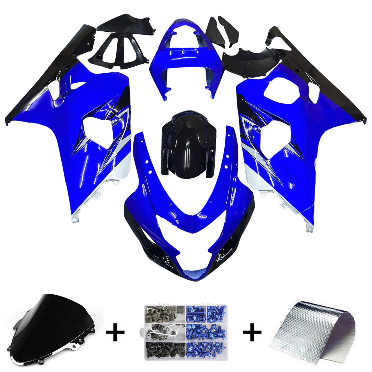 2004-2005 Suzuki GSXR600/750 Fairing Kit Collection One, Style 9