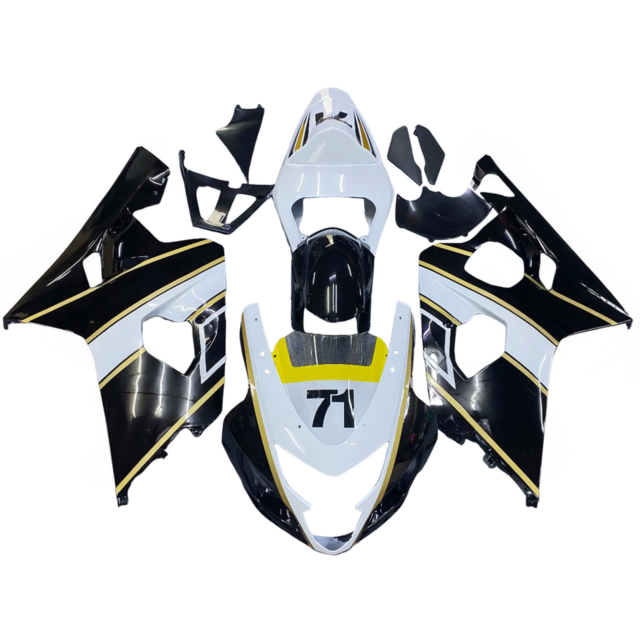 2004-2005 Suzuki GSXR600/750 Fairing Kit Collection One, Style 25