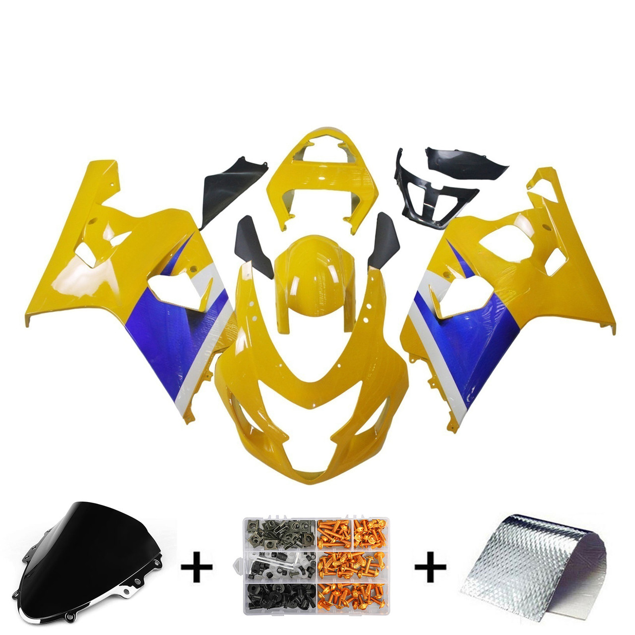2004-2005 Suzuki GSXR600/750 Fairing Kit Collection One, Style 31