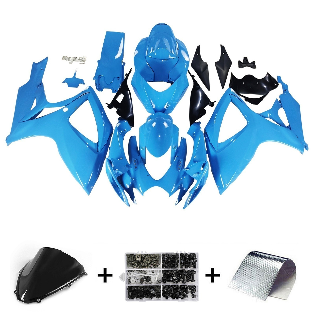 2006-2007 Suzuki GSXR600 750 Fairing Kit Collection One, Style 26