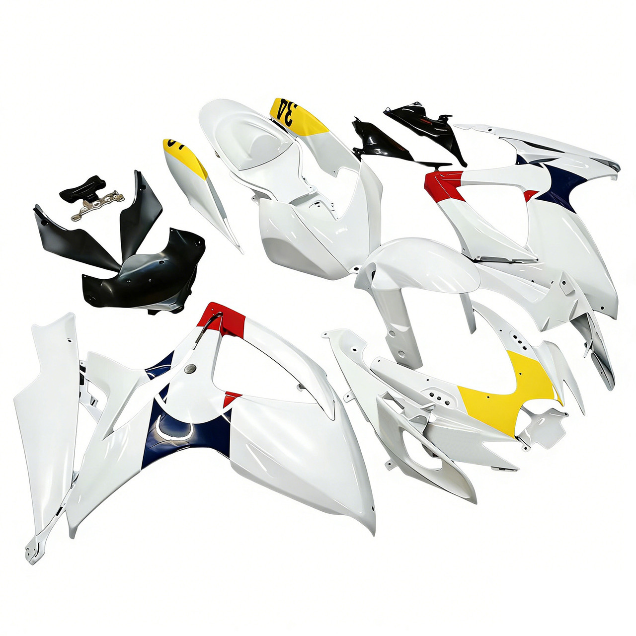 2006-2007 Suzuki GSXR600 750 Fairing Kit Collection One, Style 37