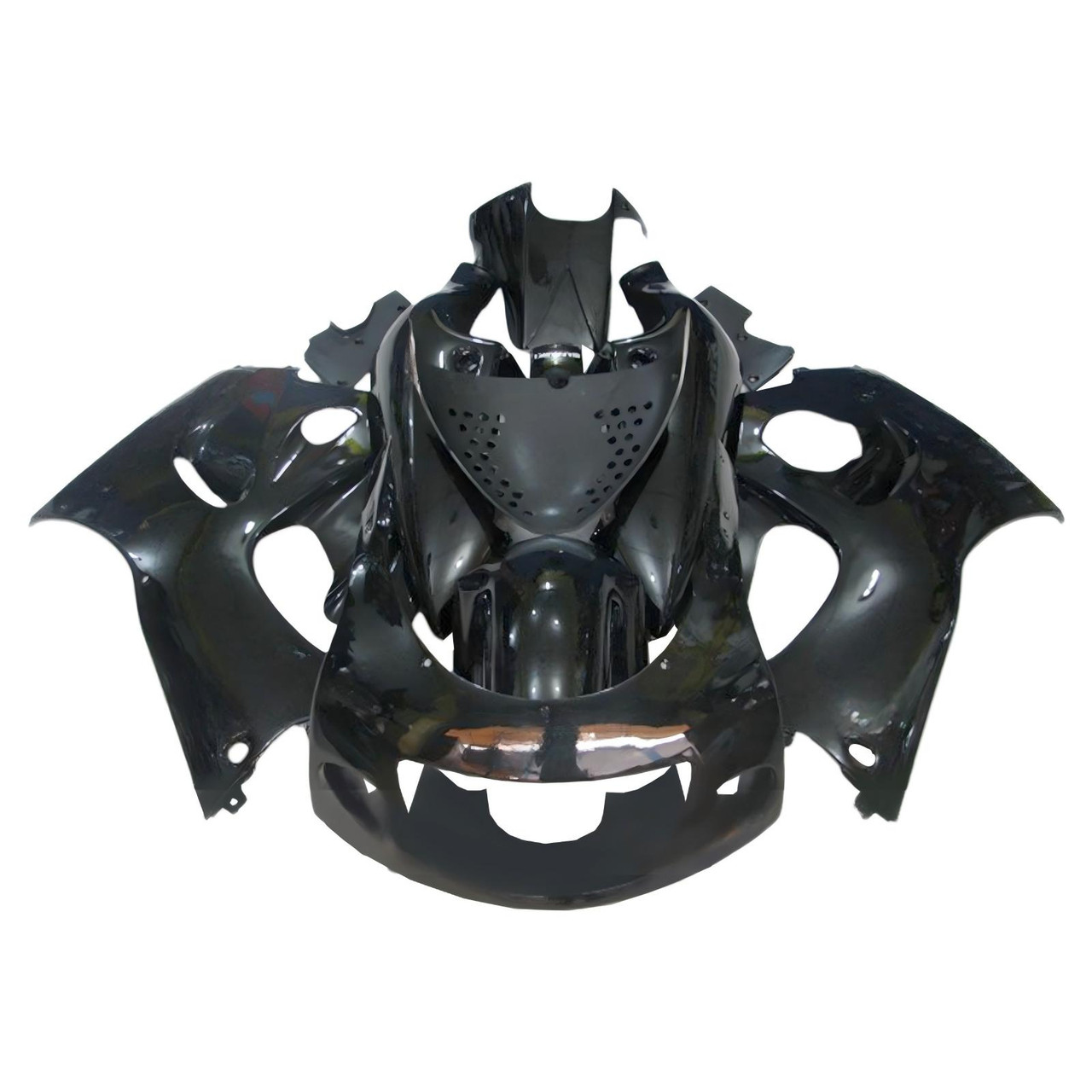 GSXR600 1996-2000 GSXR750 1996-1999 Suzuki Black Fairing Kit
