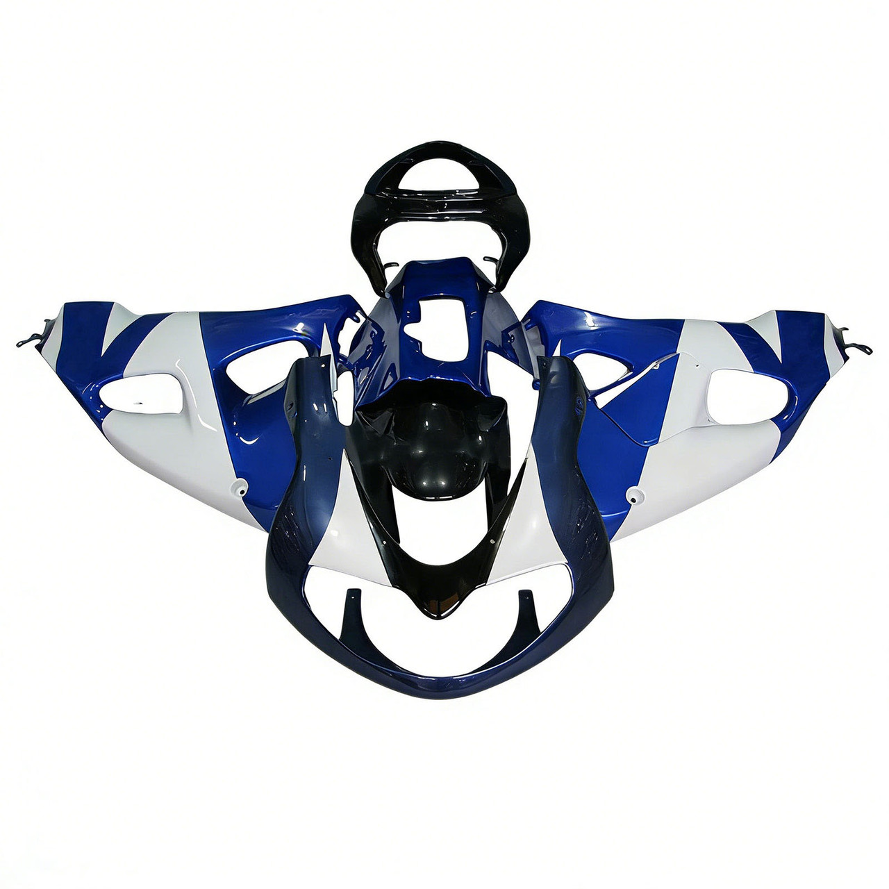 1998-2003 TL1000R Suzuki Blue&White Style3 Fairing Kit
