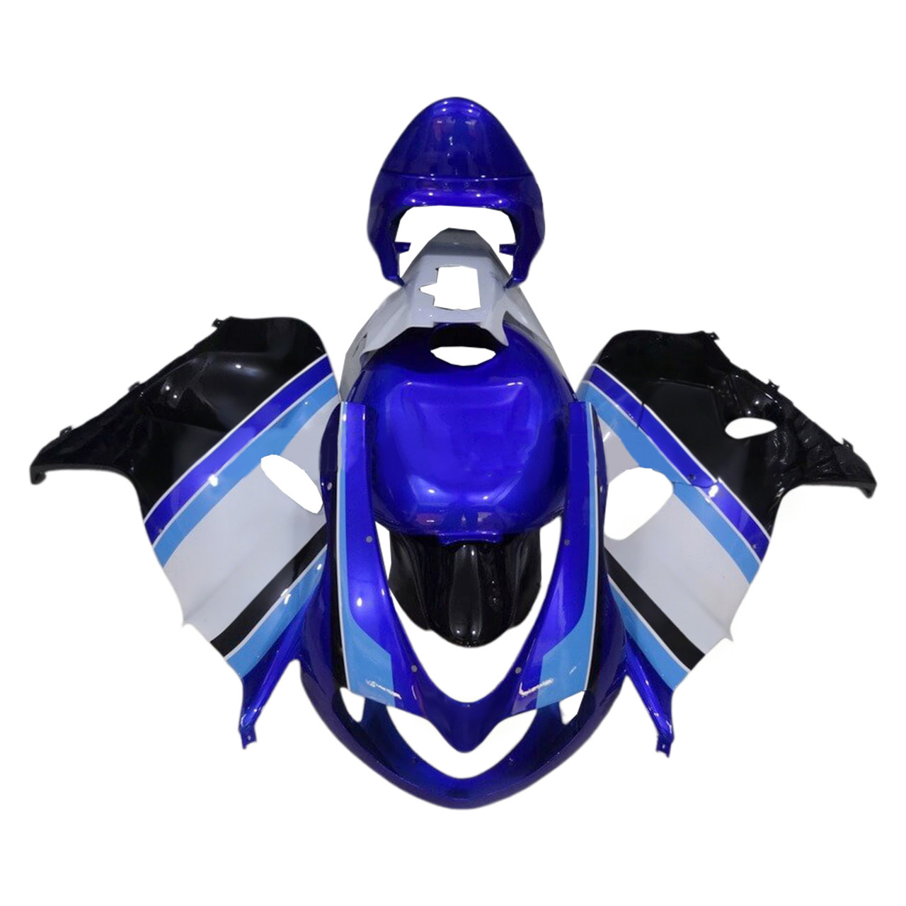 1998-2003 TL1000R Suzuki Blue&White Style8 Fairing Kit