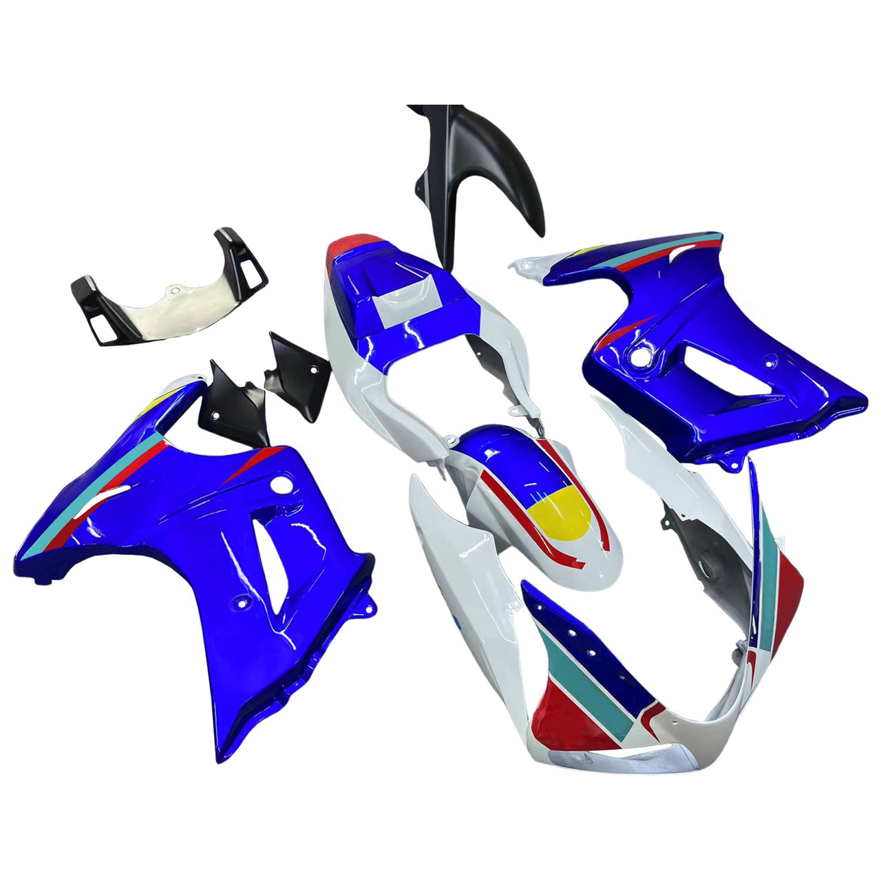 2003-2013 SV650 Suzuki Blue&Red Fairing Kit