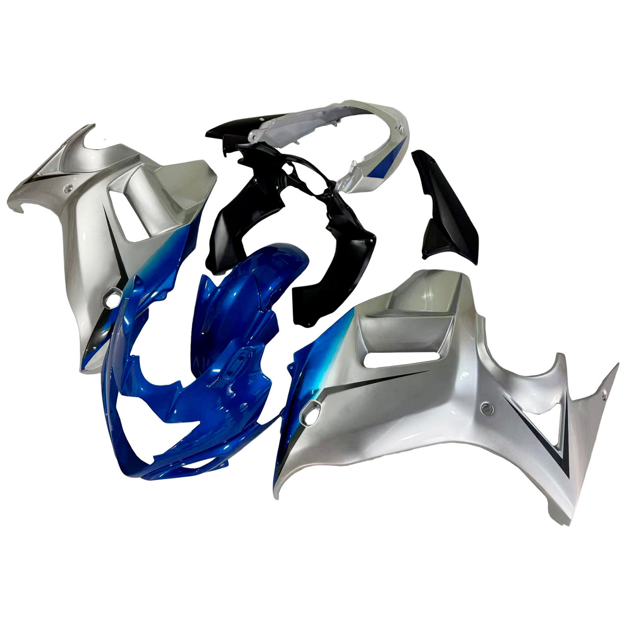 2008-2013 GSX650F Katana Suzuki Silver&Blue Fairing Kit