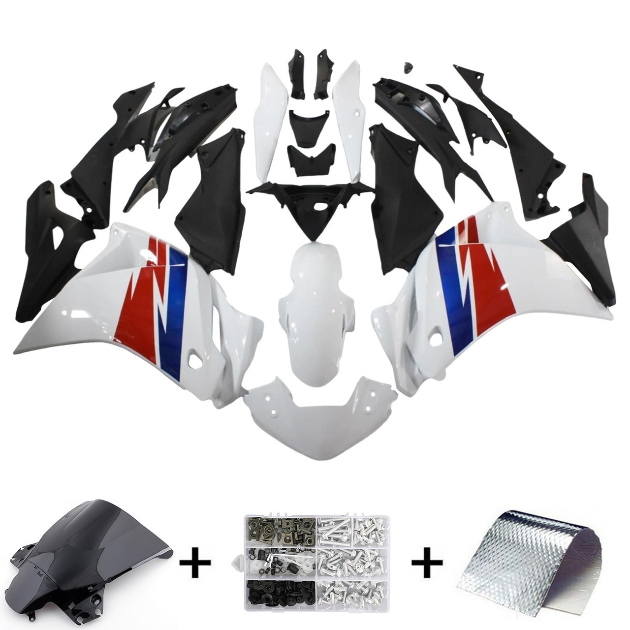 2011-2015 CBR250R Honda Red&Blue Fairing Kit