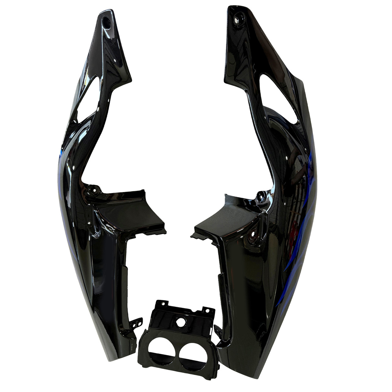1990-1998 Honda CBR250RR MC22 Black Blue Fairing Kit