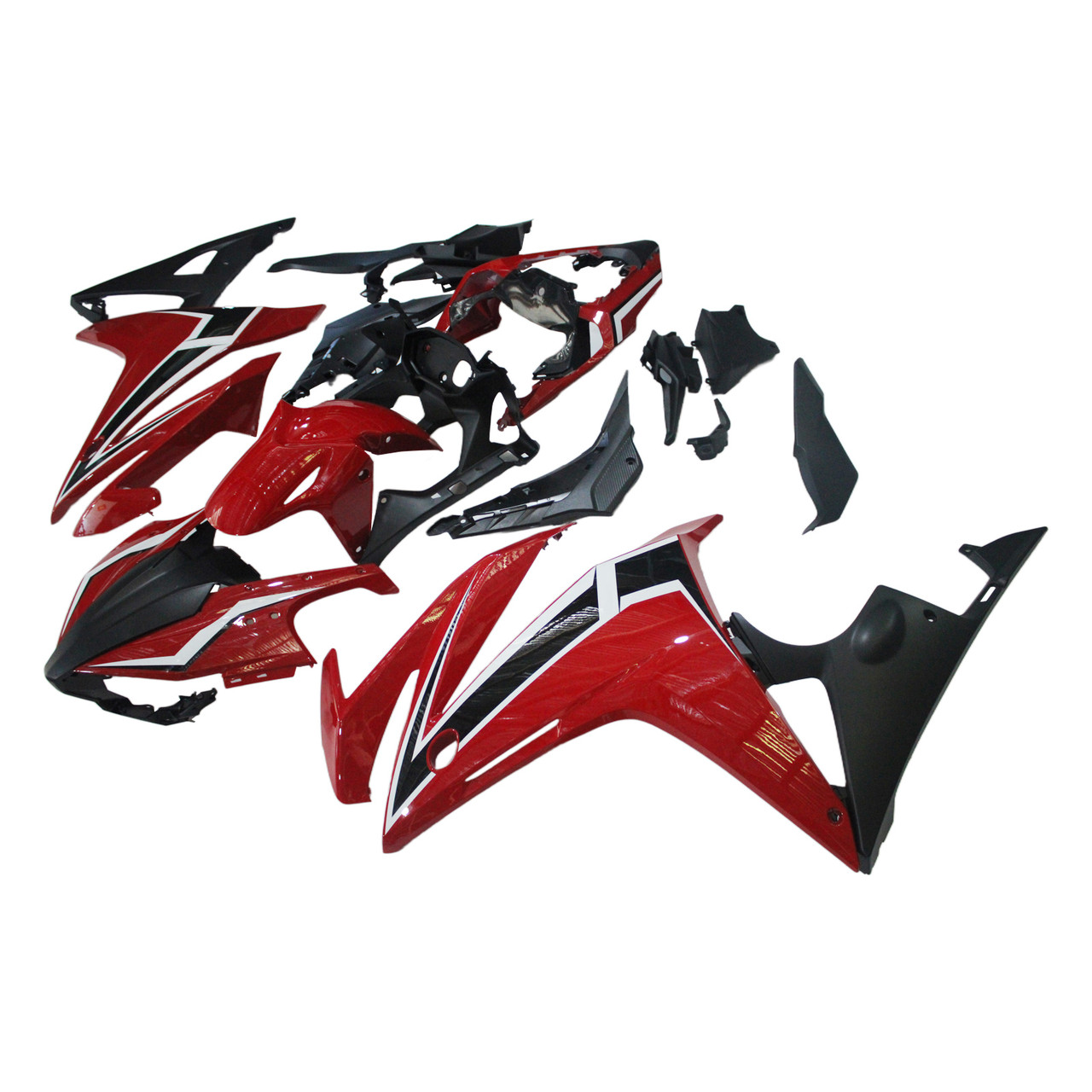 2016-2018 Honda CBR500R Red Black Fairing Kit