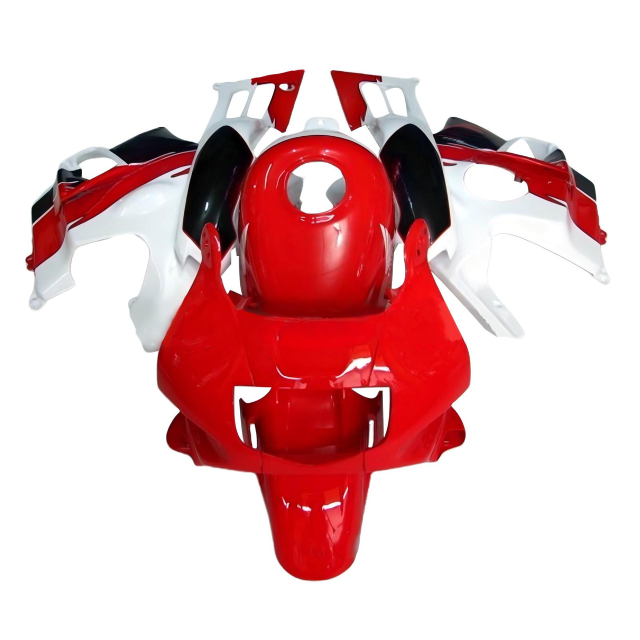 1991-1994 Honda CBR600 F2 Red White Black Fairing Kit