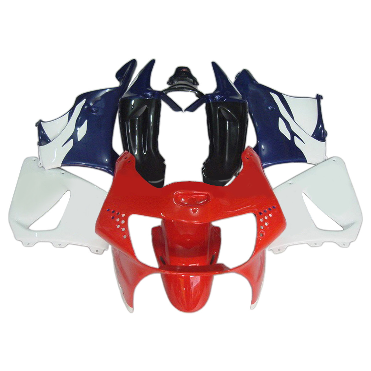 1998-1999 Honda CBR900RR 919 Red White Black Fairing Kit