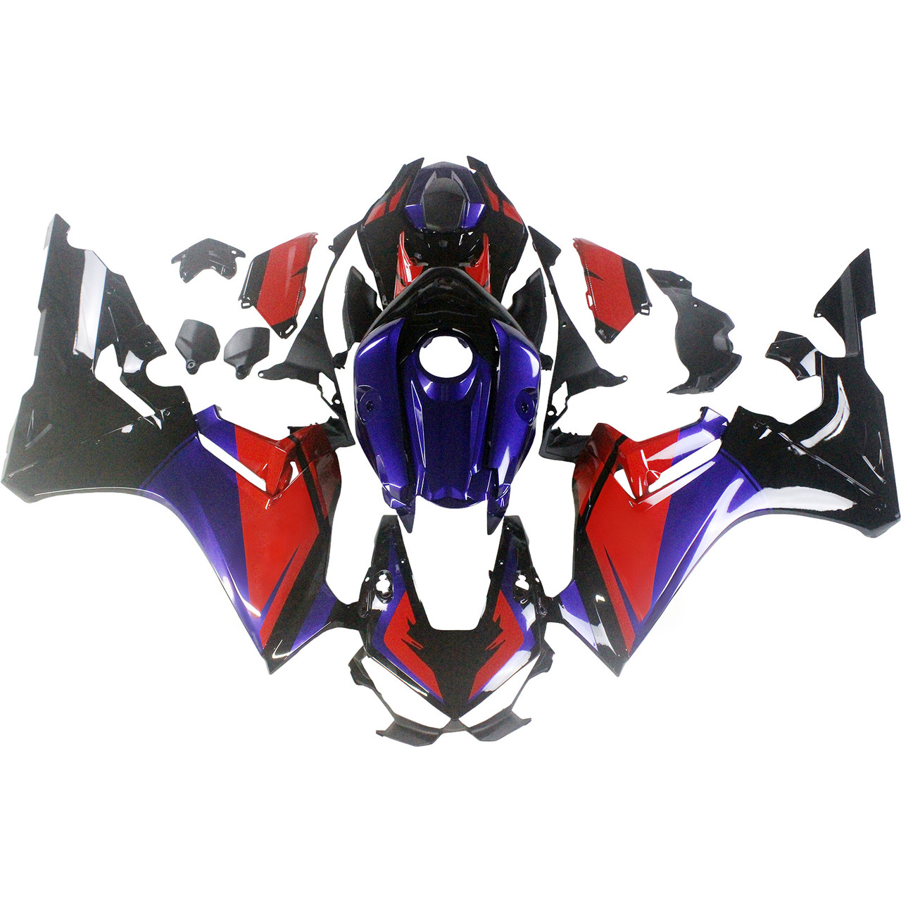 2017-2025 CBR1000RR Honda Red&Blue Fairing Kit