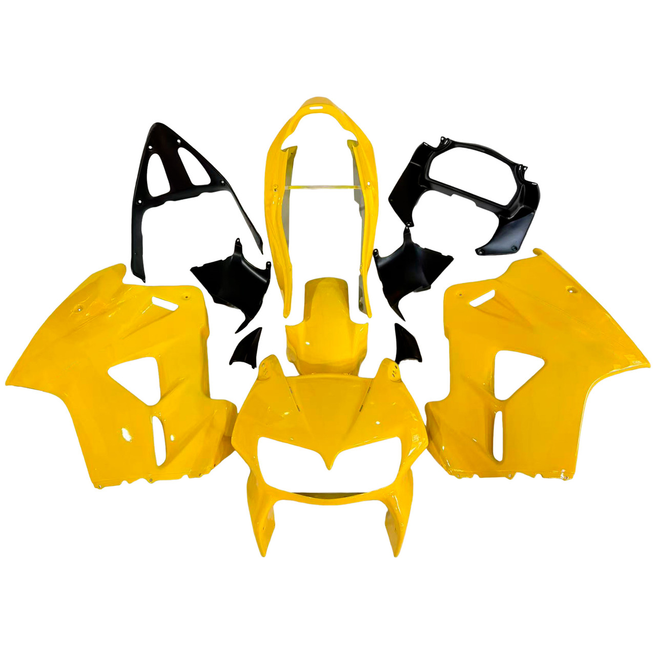 1998-2001 Honda VFR800 Yellow Fairing Kit