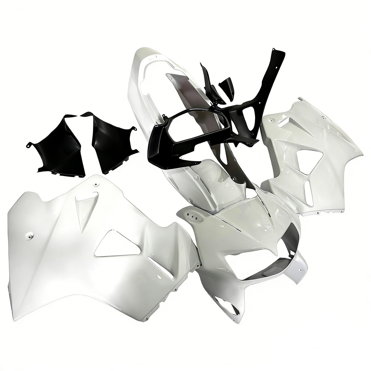 1998-2001 Honda VFR800 White Fairing Kit