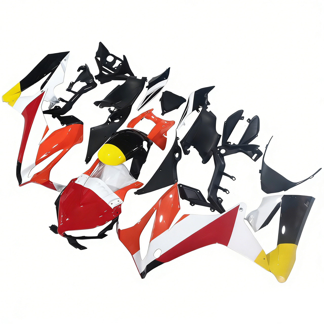 2019-2020 CBR650R Honda Red&Orange Repjol Fairing Kit