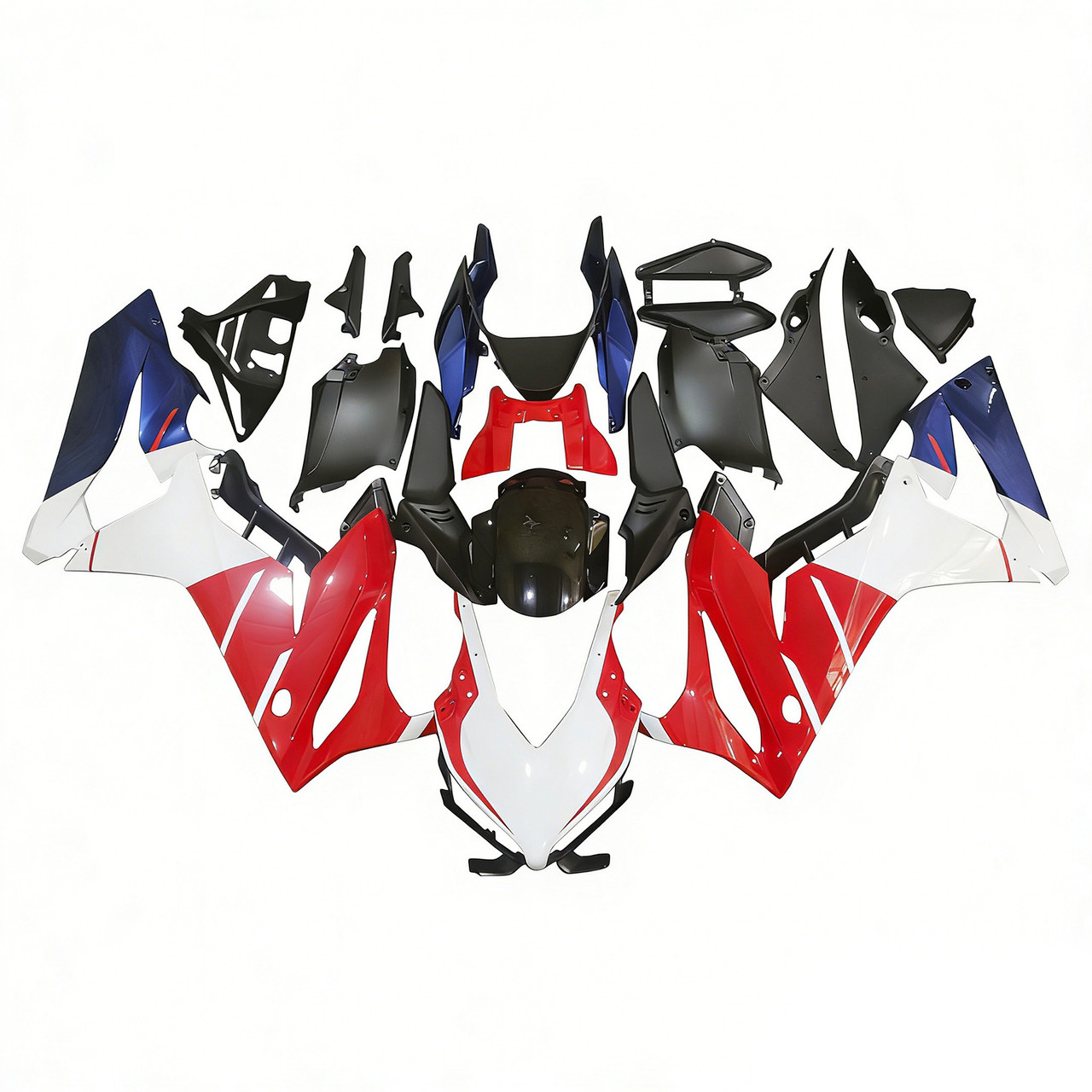 2021-2023 CBR650R Honda Red&Black Fairing Kit