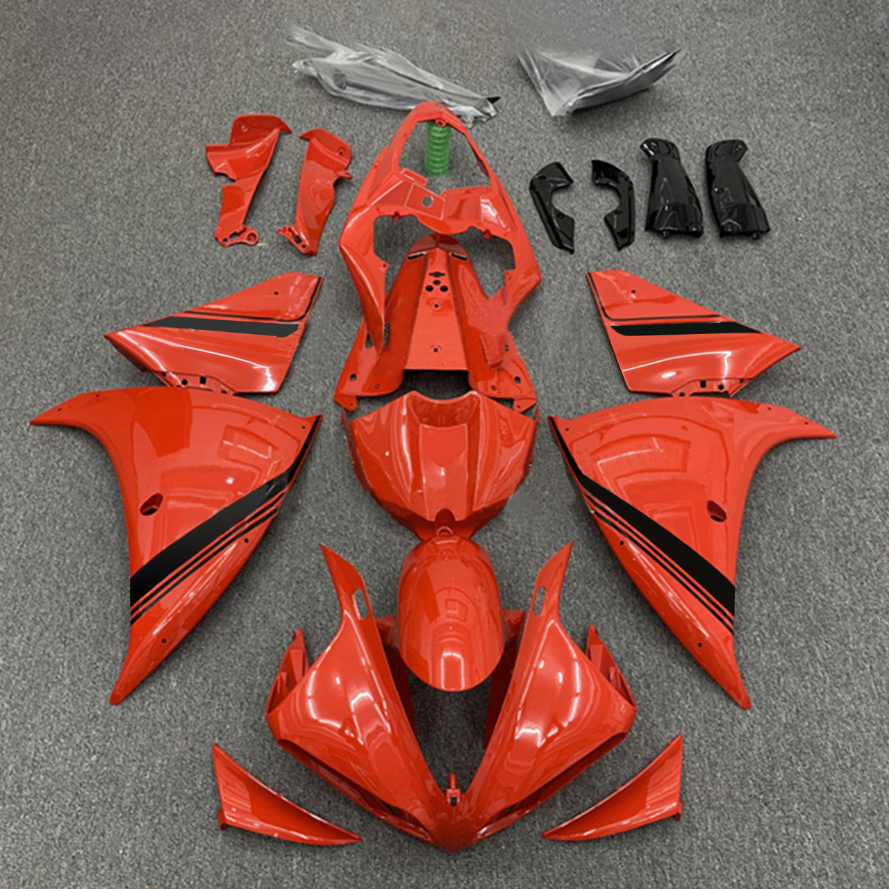2012-2014 Yamaha YZF 1000 R1 Orange Fairing Kit