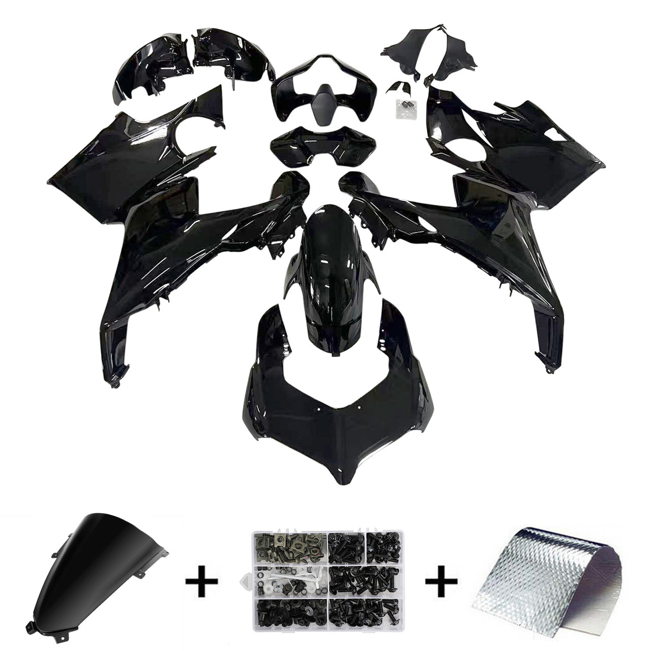 Ducati 2018-2019 Panigale V4 V4S & 2018-2020 Panigale V4SP Black