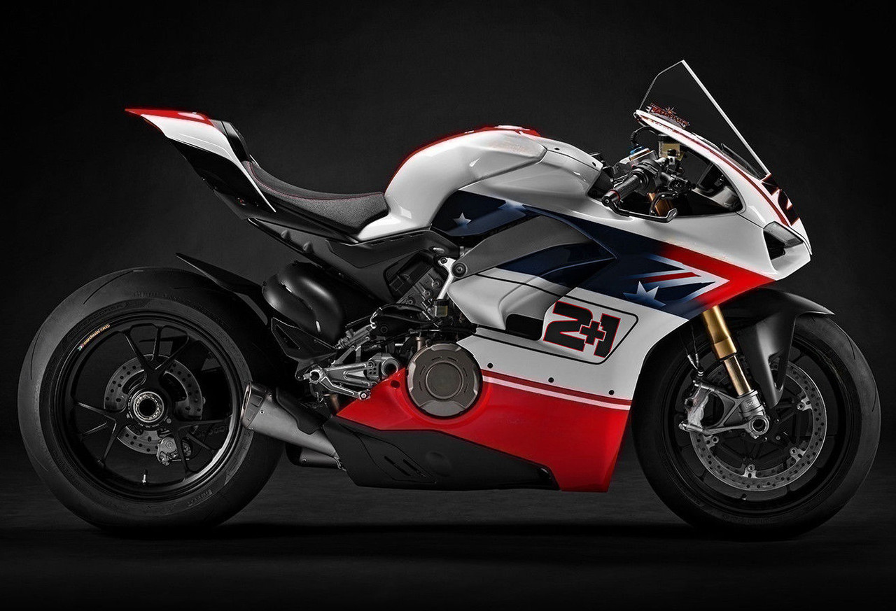 Ducati 2018-2019 Panigale V4 V4S & 2018-2020 Panigale V4SP White Red Black Fairing Kit
