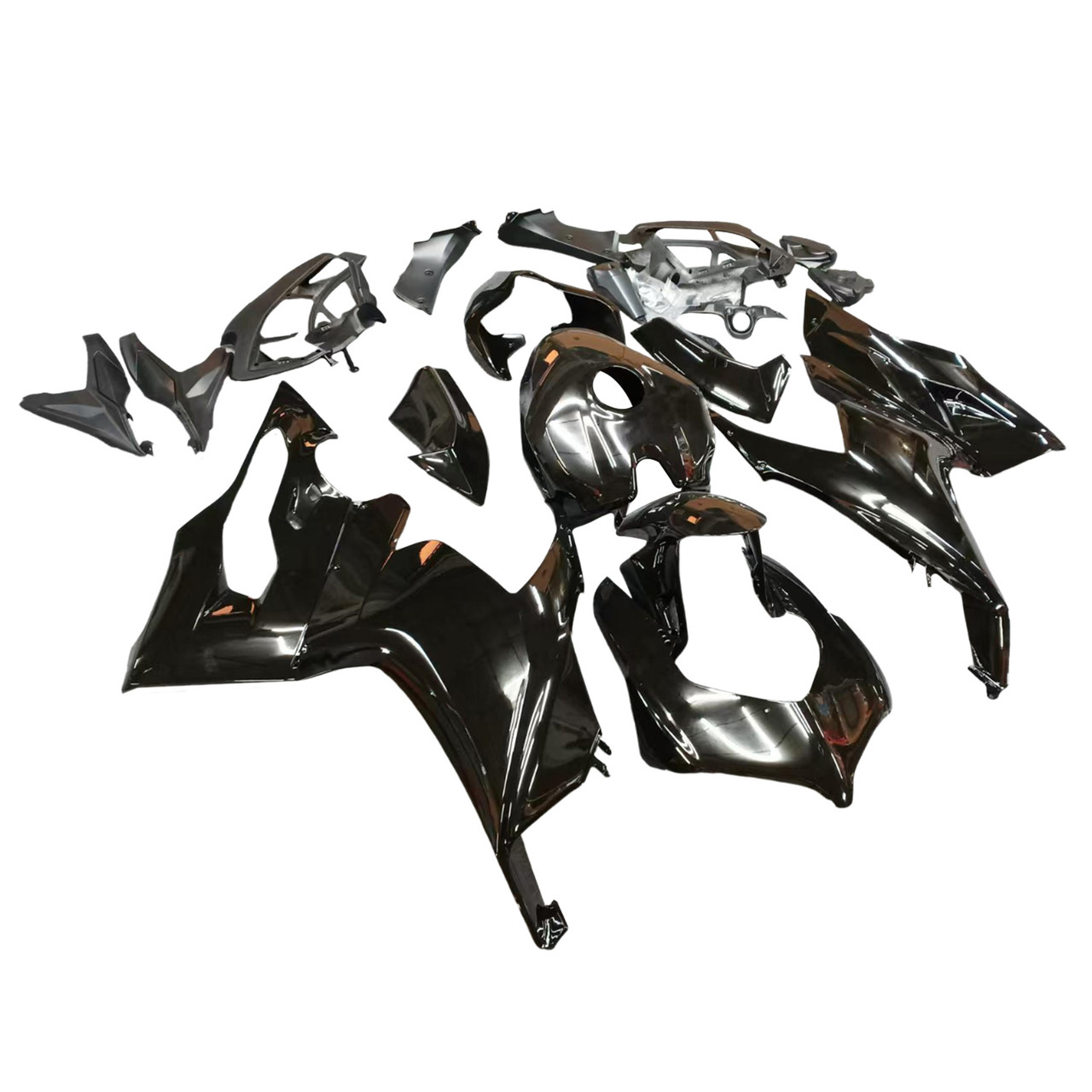 2020-2024 Ducati Panigale V2 Black Fairing Kit