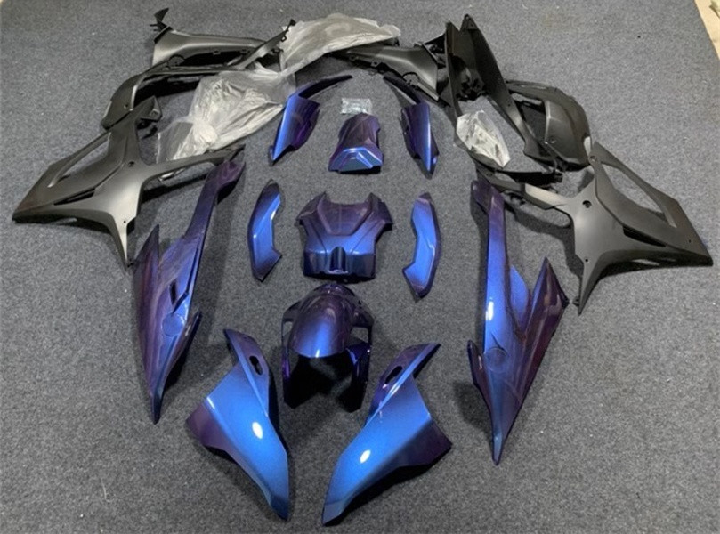 2019-2022 BMW M1000RR S1000RR Black Blue Fairing Kit