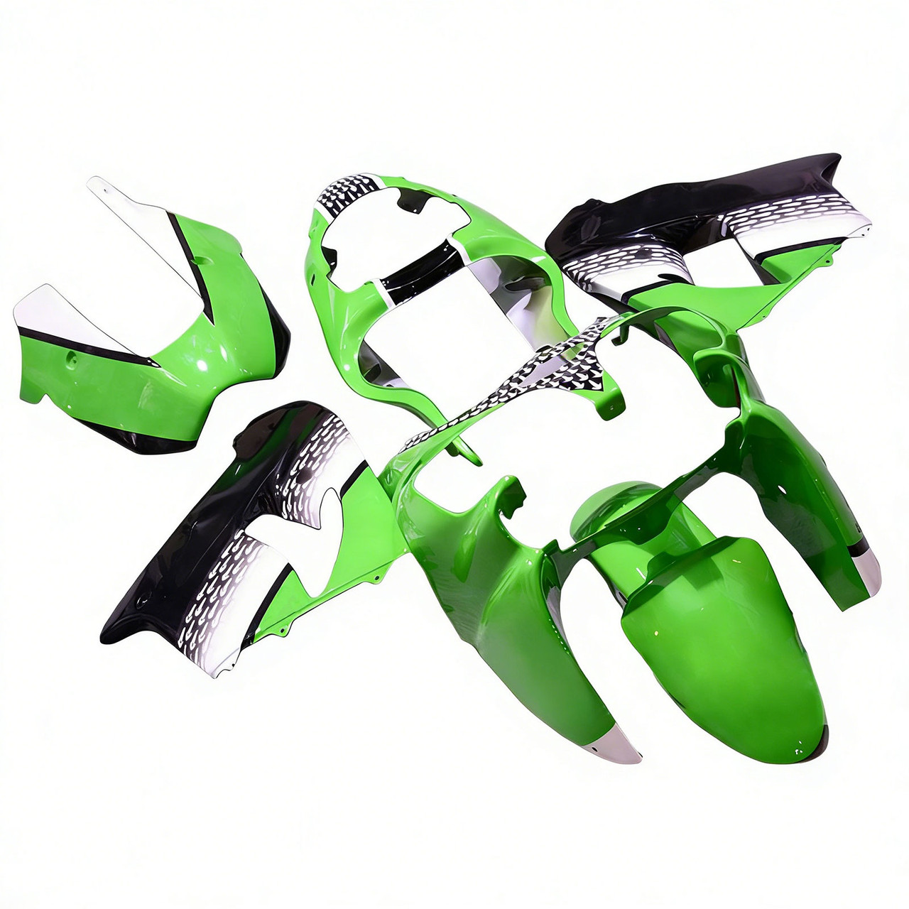 2000-2001 Kawasaki ZX9R Light Green Fairing Kit