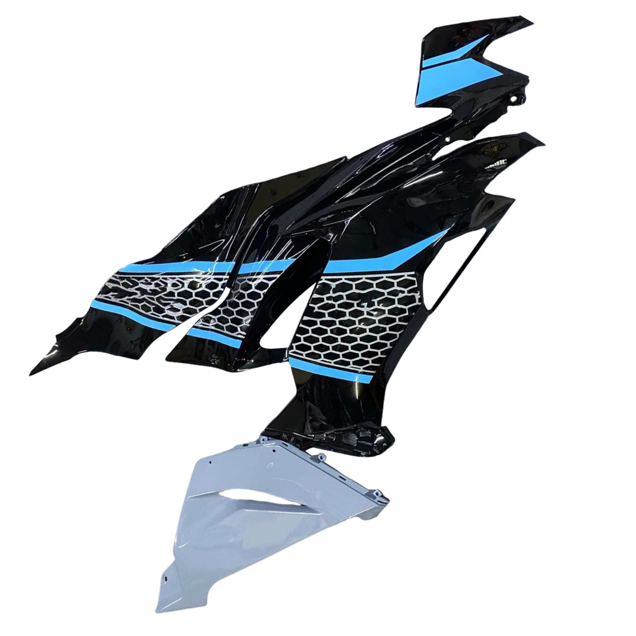 Kawasaki 2019-2023 ZX6R Fairing Kit Collection, Style 4