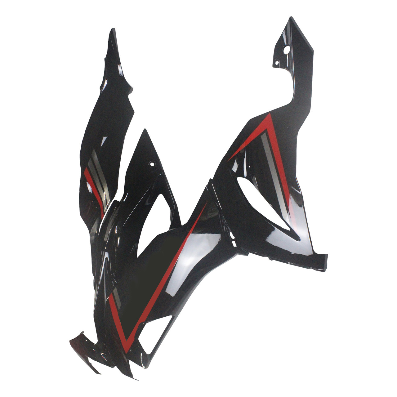 2019-2023 Kawasaki ZX6R Glossy Red Black Fairing Kit