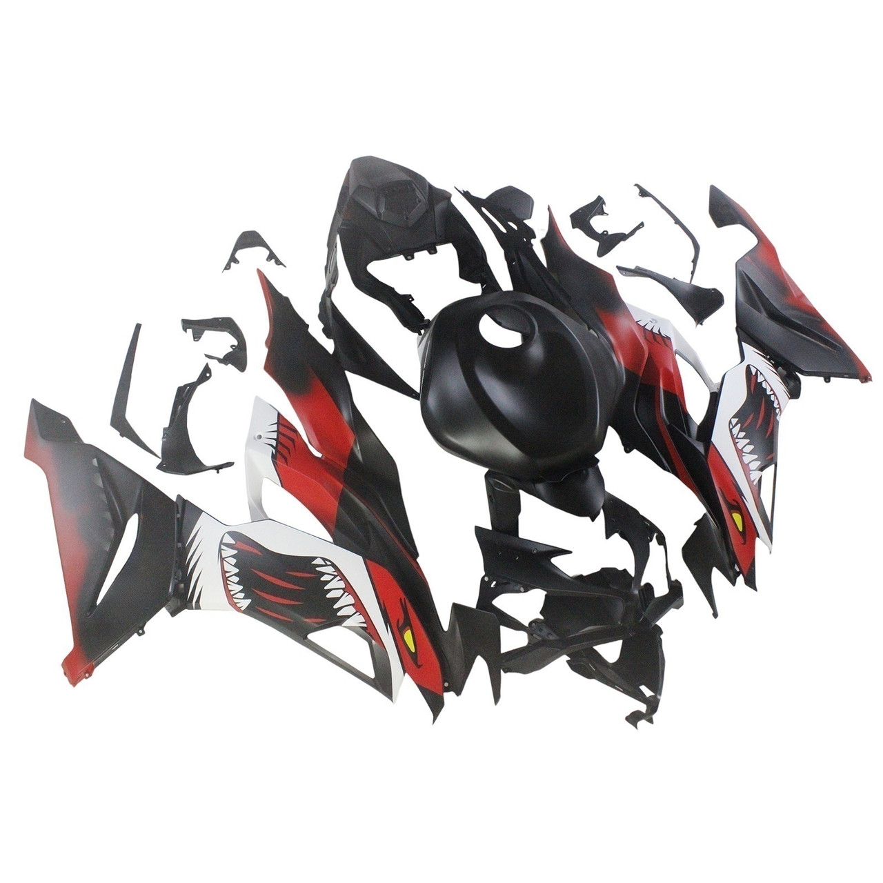 Kawasaki 2019-2023 ZX6R Fairing Kit Collection, Style 26