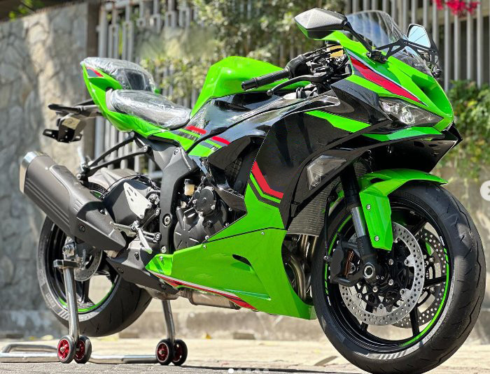 Kawasaki 2019-2023 ZX6R Fairing Kit Collection, Style 22