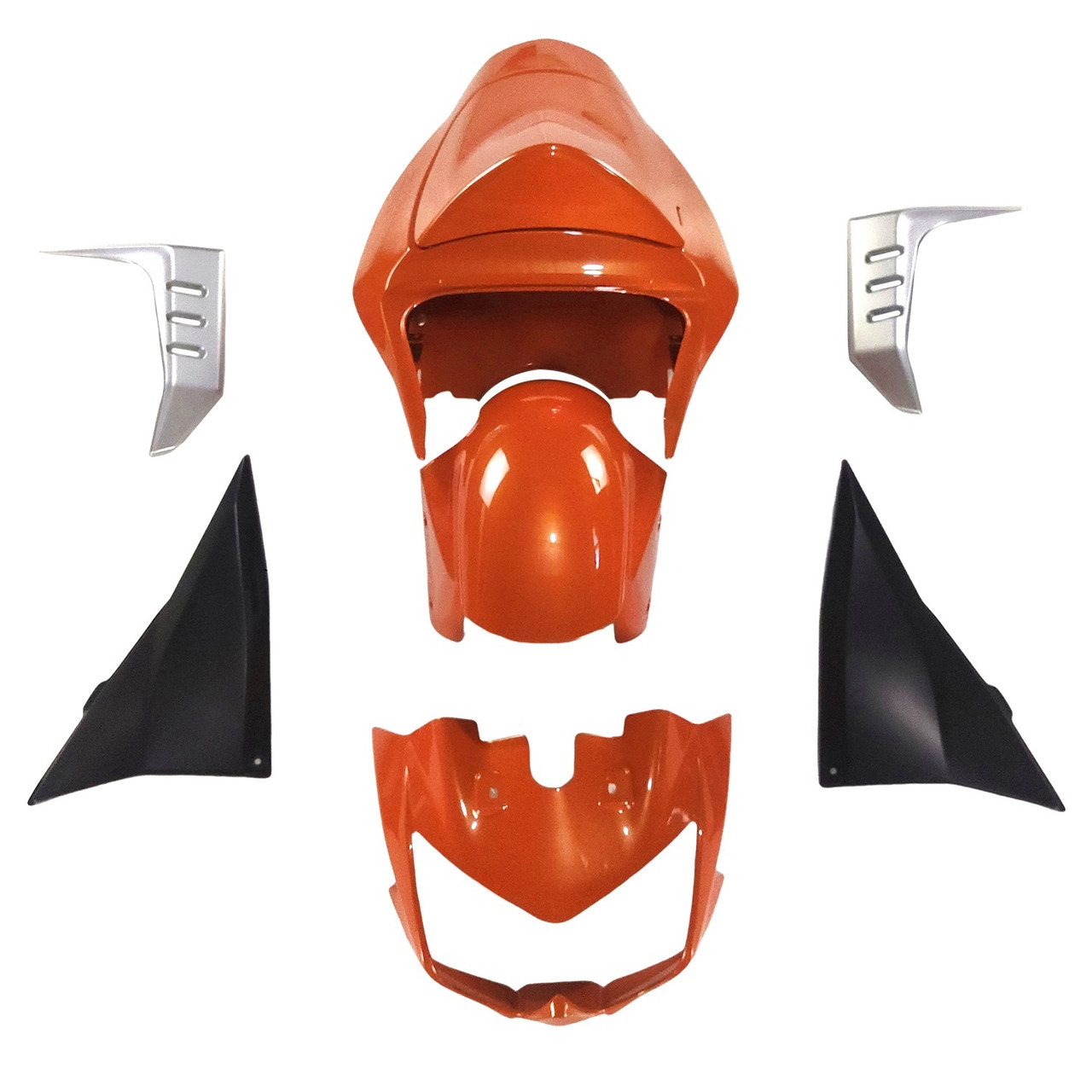 2003-2006 Kawasaki Z1000 Orange Fairing Kit