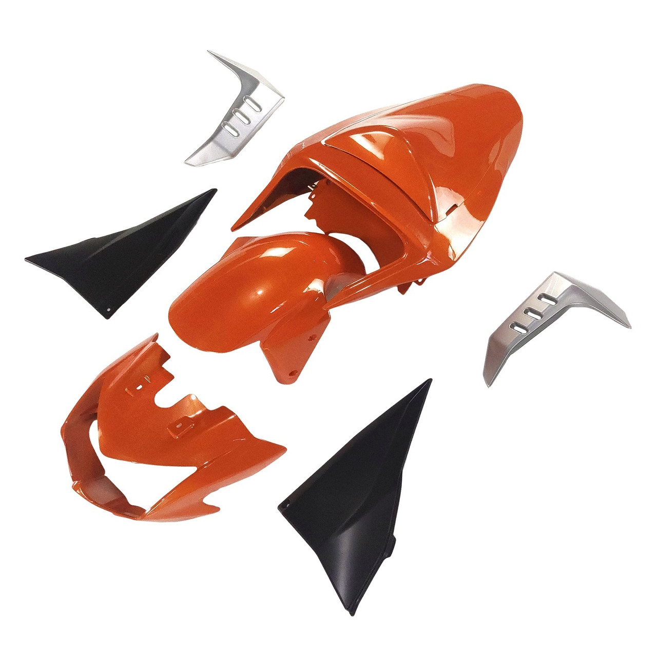 2003-2006 Kawasaki Z1000 Orange Fairing Kit