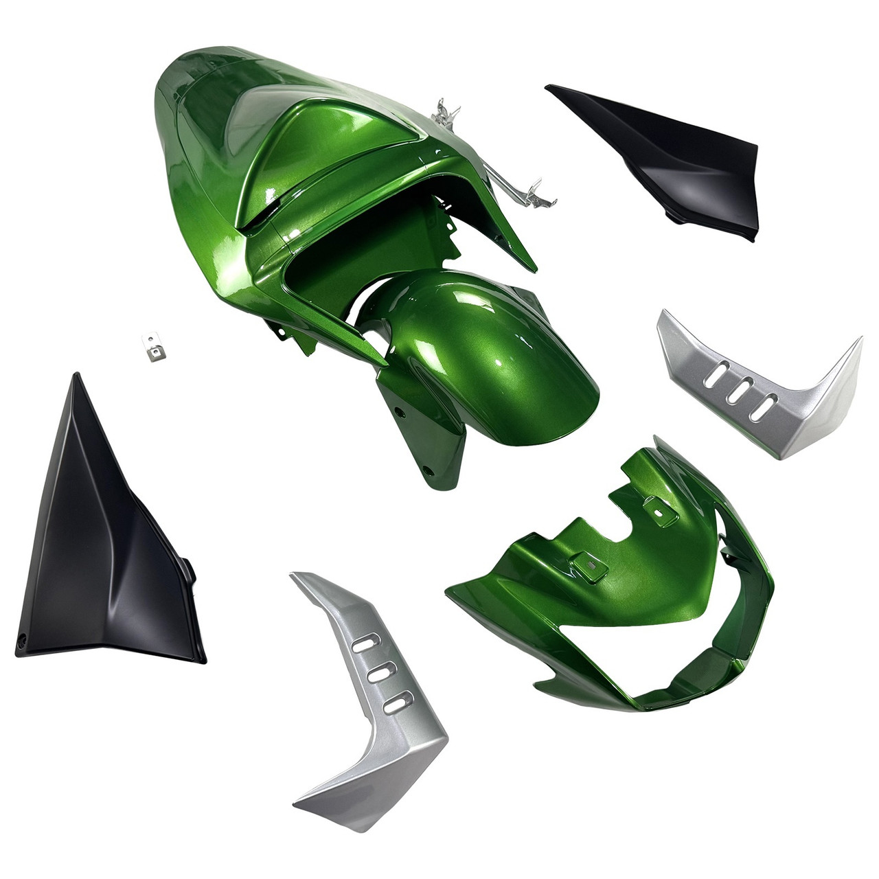 2003-2006 Kawasaki Z1000 Green Fairing Kit