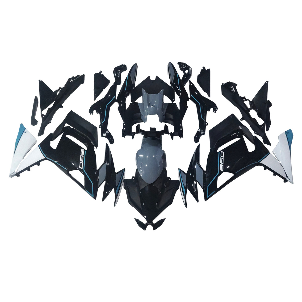 2020-2025 Kawasaki ER-6F Ninja650 Fairing Kit Collection, Style 2