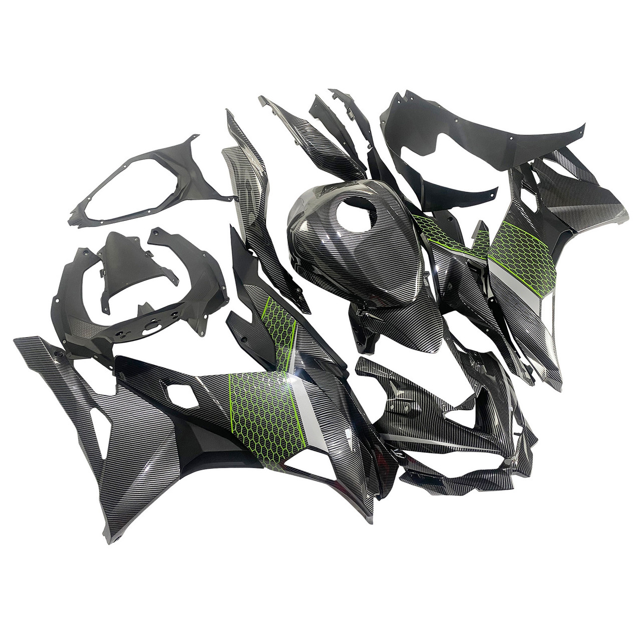 2019-2025 Kawasaki Ninja ZX25R ZX4R ZX4RR Carbon Fiber Fairing Kit