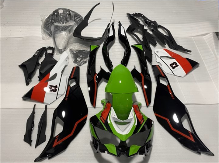Kawasaki 2019-2025 Kawasaki Ninja ZX25R ZX4R ZX4RR Black White