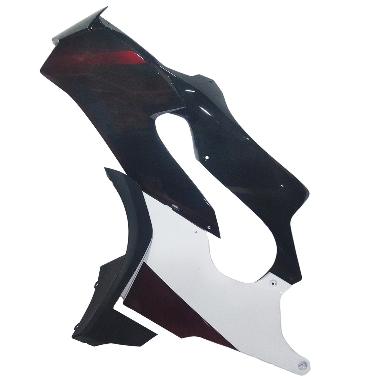 2021-2025 Kawasaki ZX10R ZX10RR Glossy Black White Red Fairing Kit