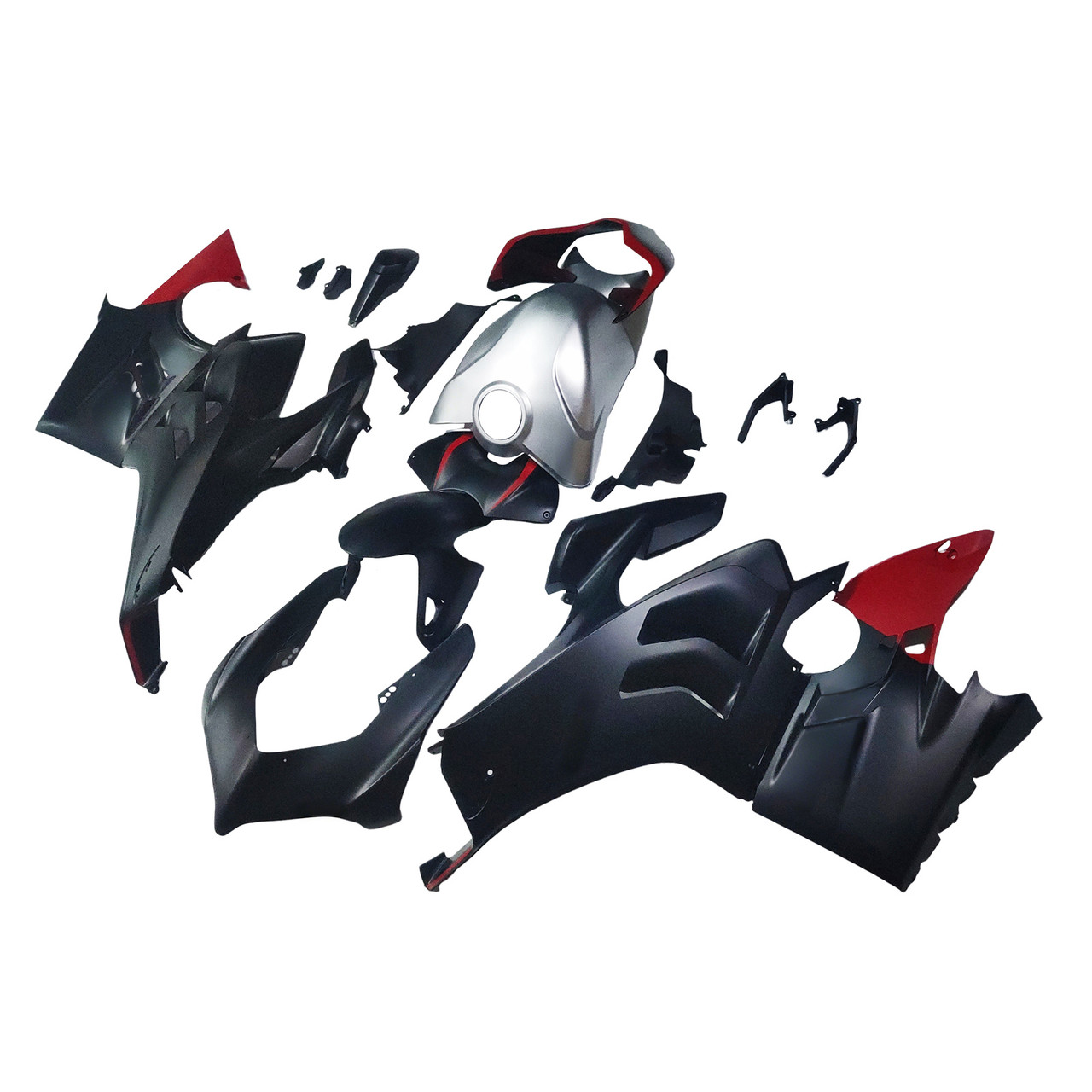 Ducati 22-24 Panigale V4 V4S & 23-24 Panigale V4SP V4R Black Red White Fairing Kit