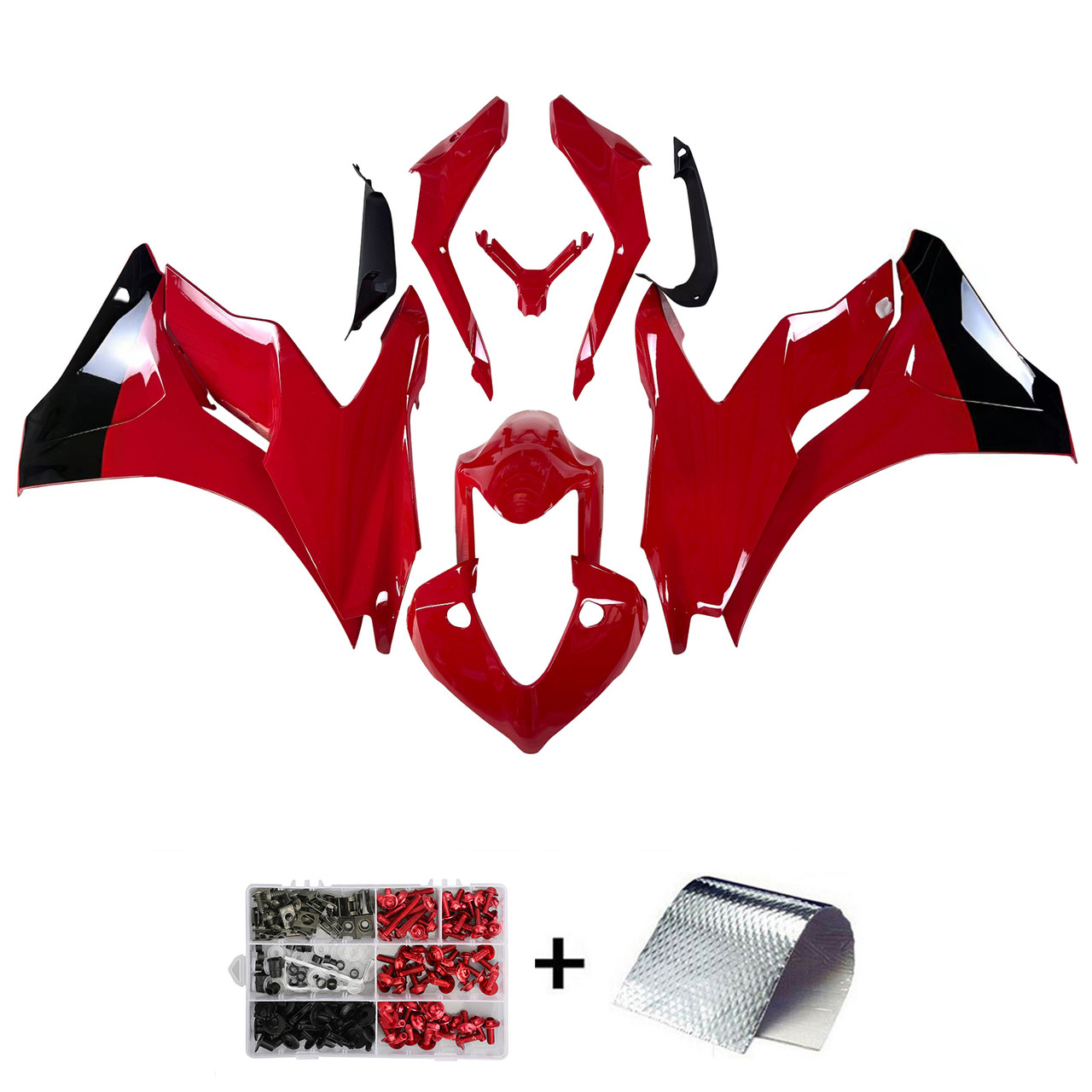 2017-2022 Ducati Supersport 939 / 939S Red Black Fairing Kit