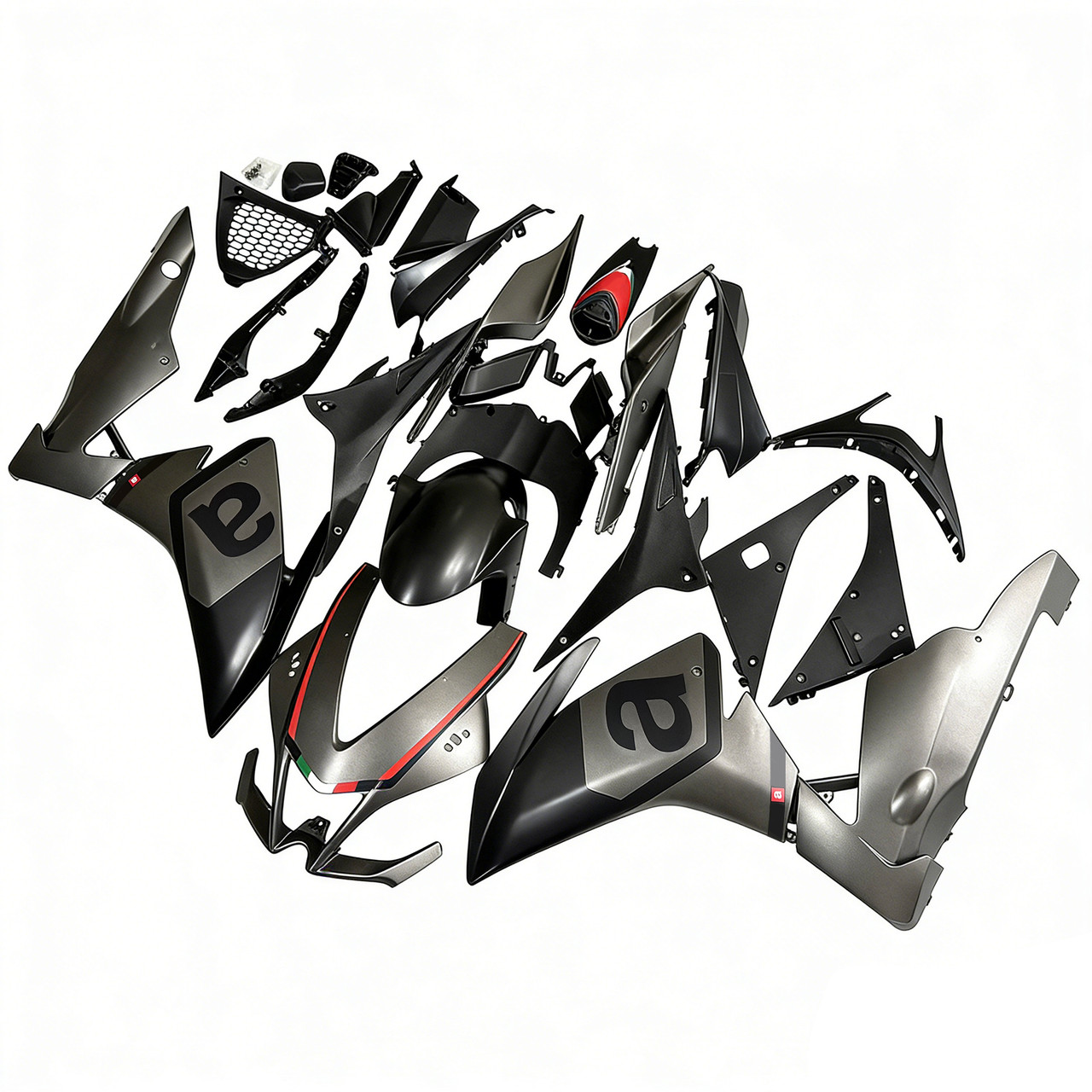 2009-2015 Aprilia RSV4 1000 Matte Black Fairing Kit
