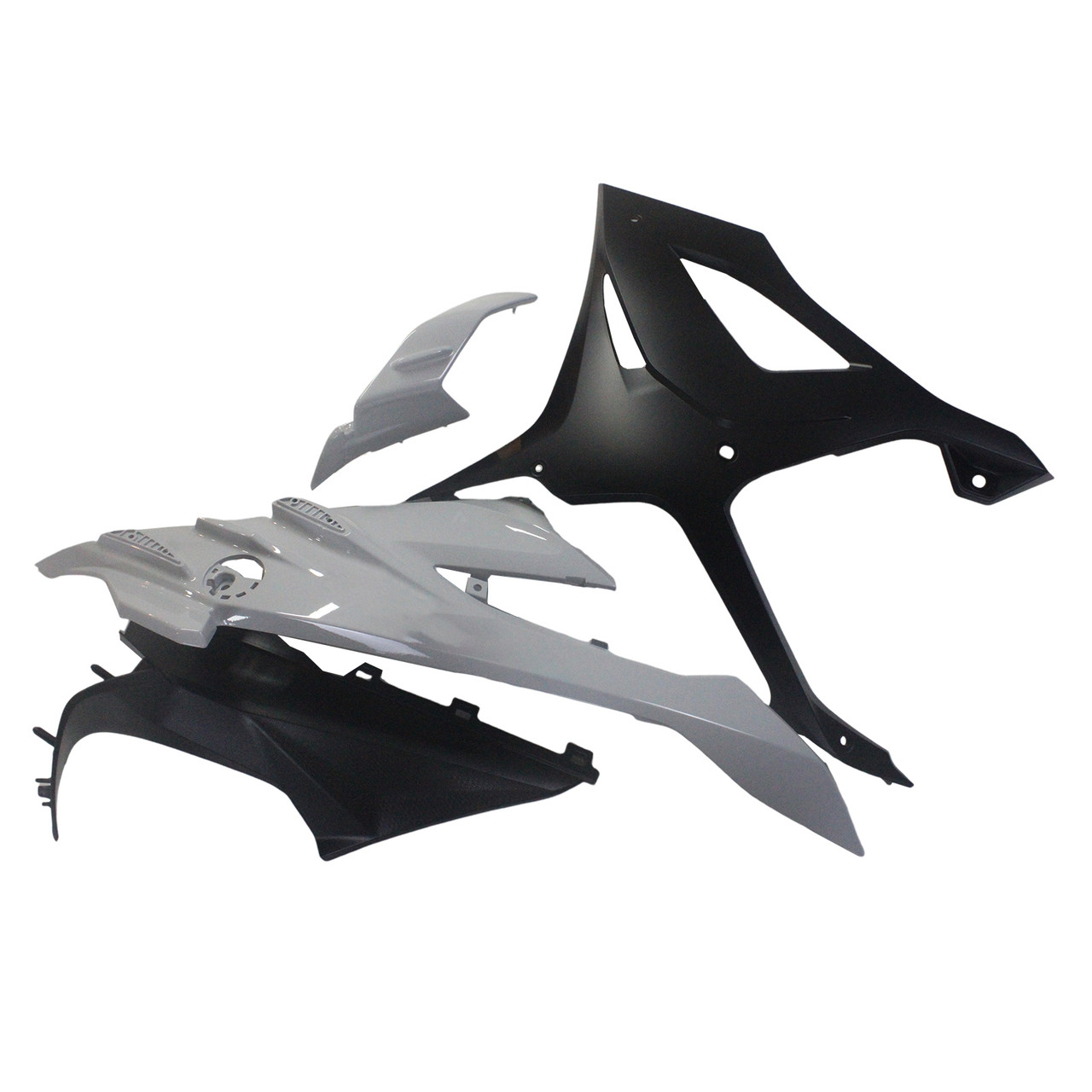2023-2024 BMW S1000RR White Black Grey Fairing Kit